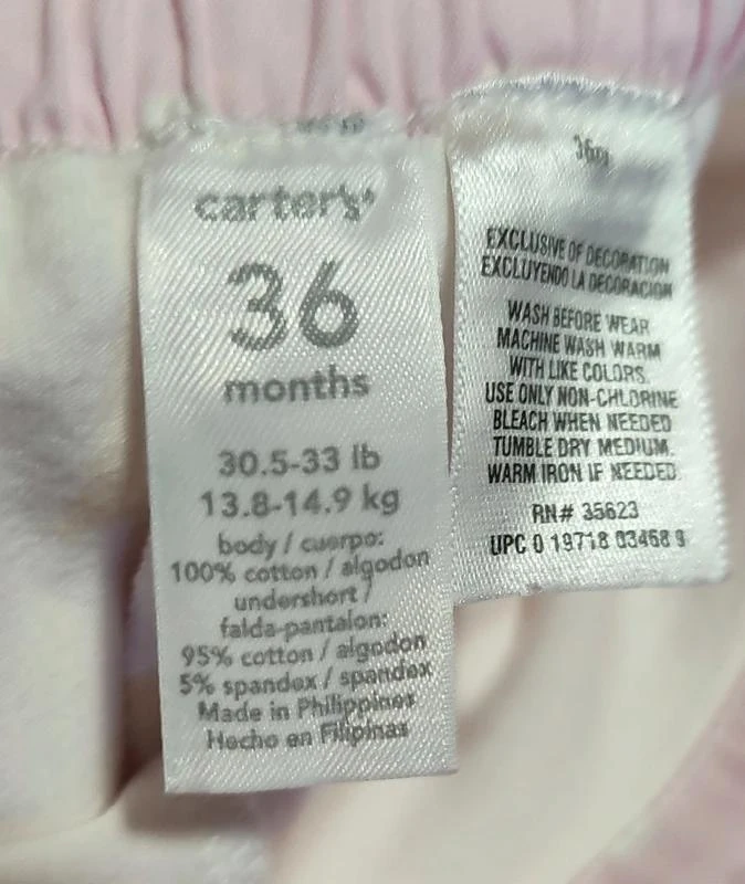 Carter's skirt 36 months – photo 4